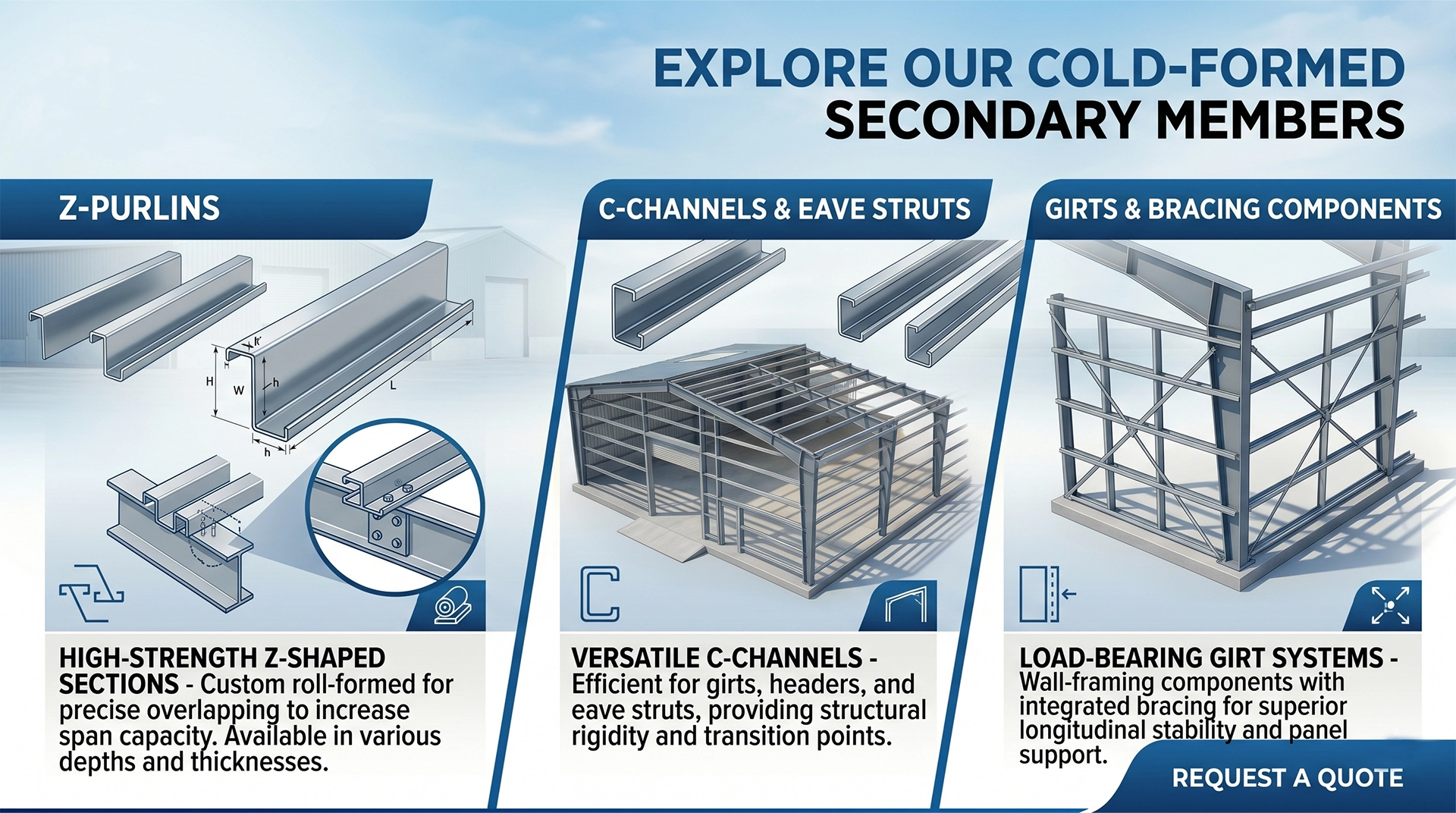 Cold Formed Secondary Members